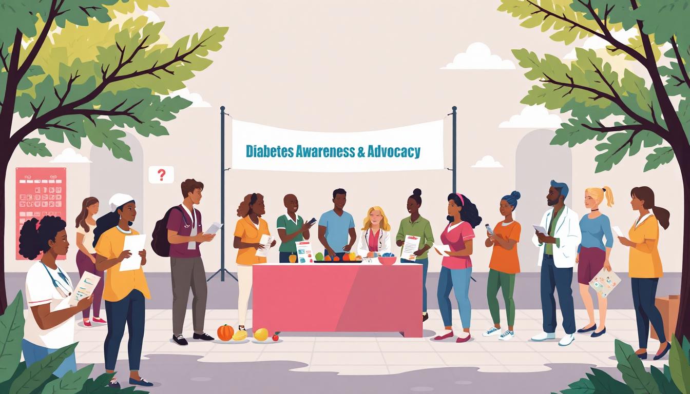 Diabetes advocacy how to raise awareness in your community