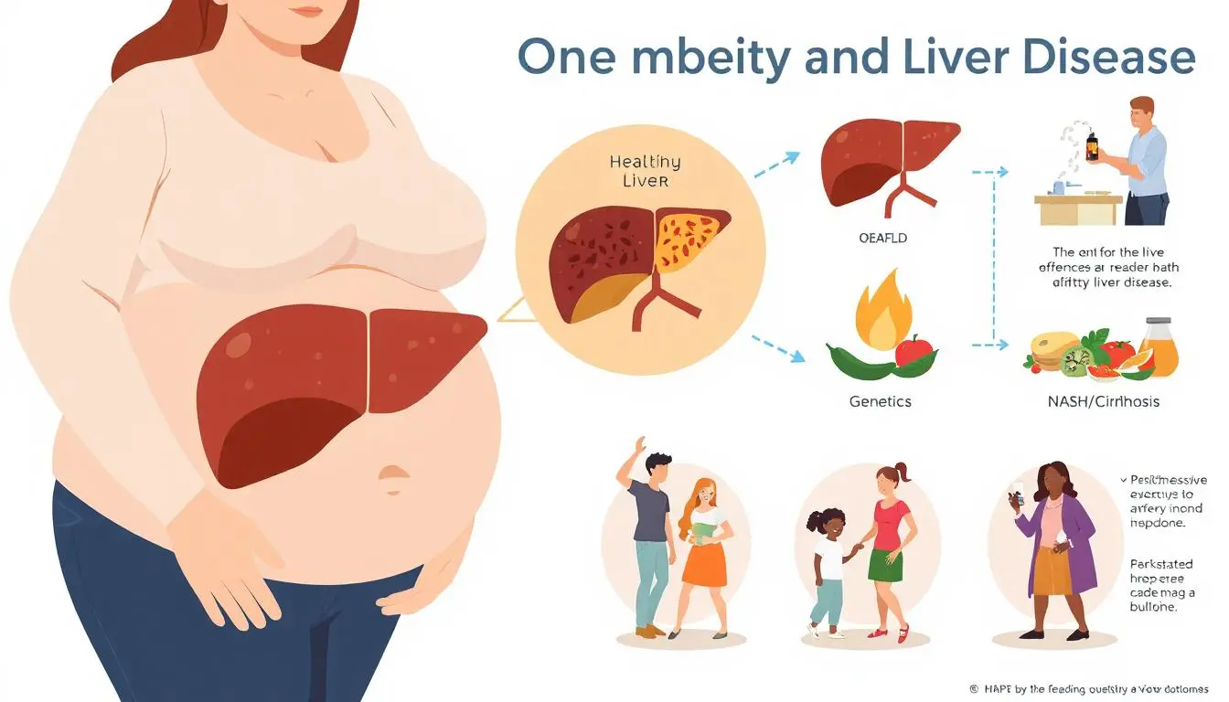 Obesity link to liver disease