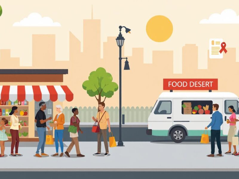 Obesity and food deserts breaking barriers