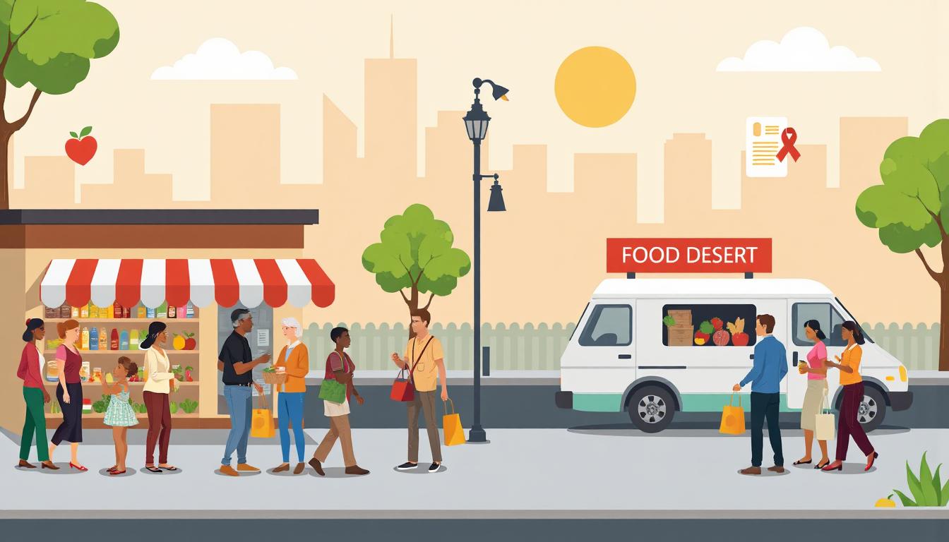 Obesity and food deserts breaking barriers