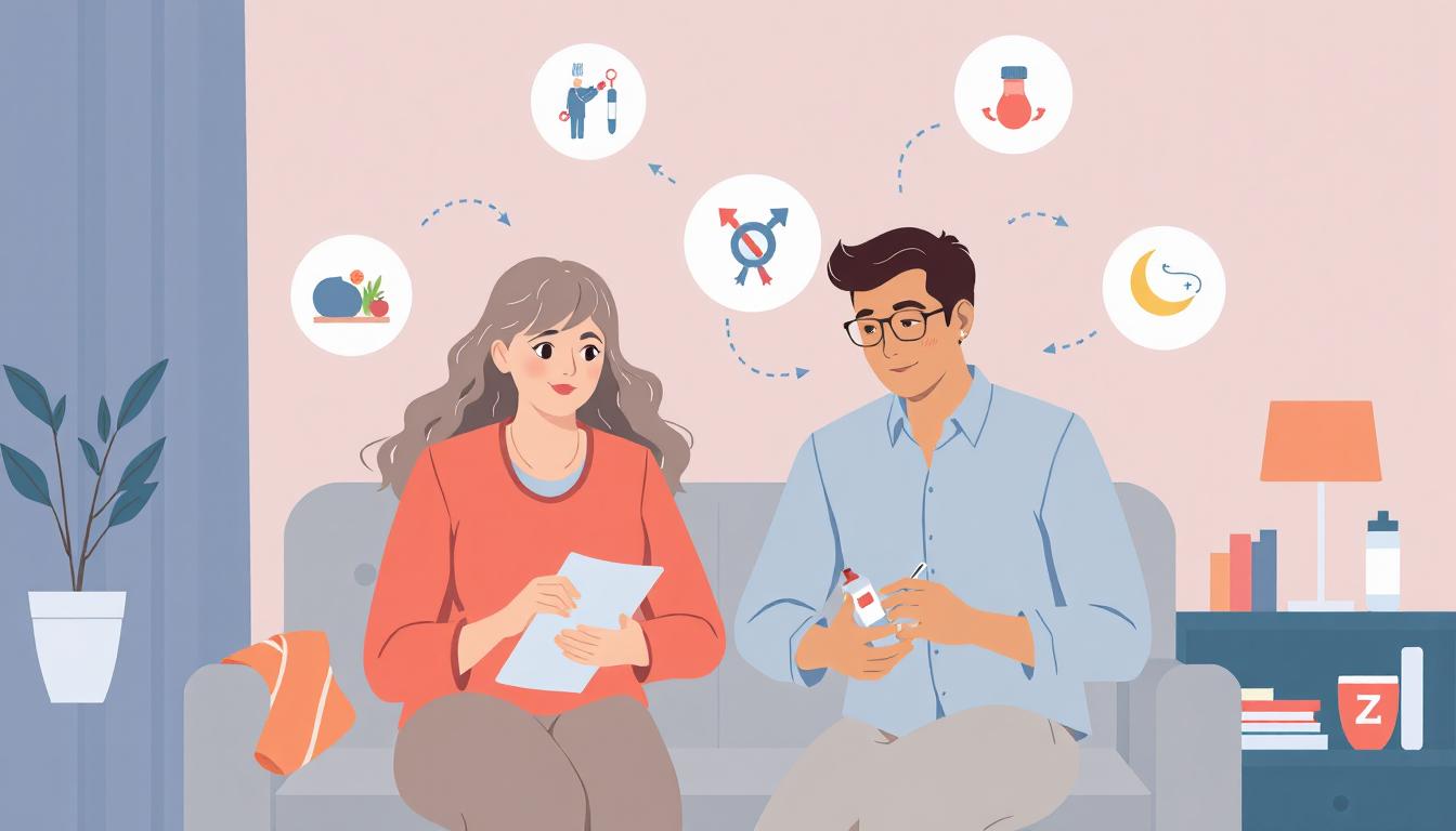 Diabetes and hormonal changes managing menopause & andropause